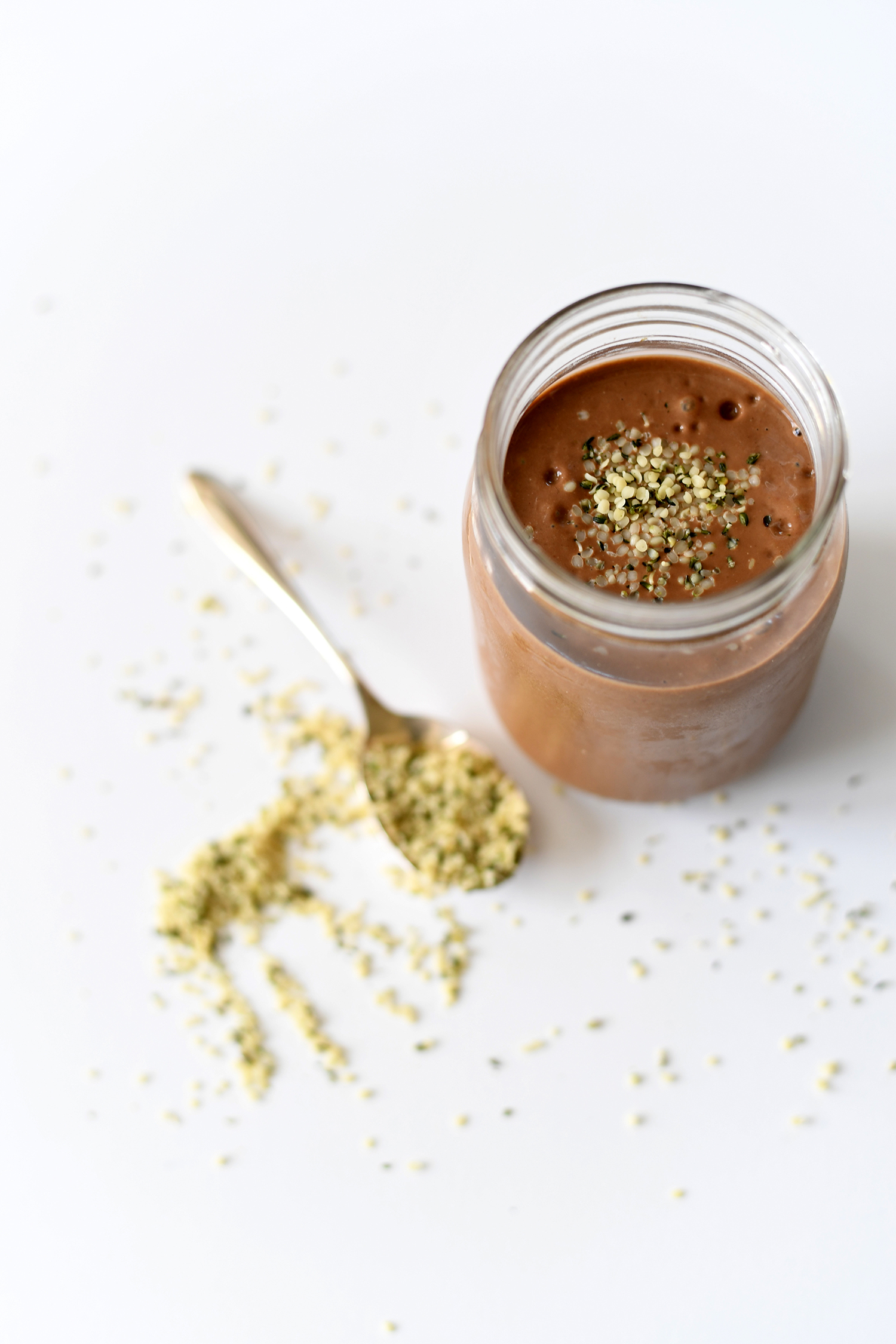 Supercharged Chocolate Almond Delight Greens Smoothie